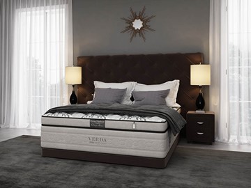Кровать Style/Basement 160х200, Флок (Велсофт Спелая слива) в Норильске