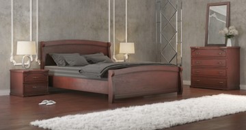 Кровать 2-спальная СВ-Стиль Магнат 160*200 с основанием в Норильске