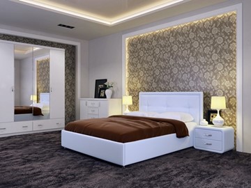 Кровать Adele размер 140*200 с основанием в Красноярске
