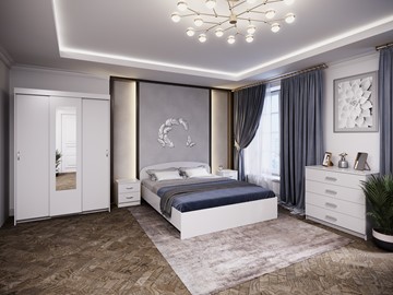 Модульная спальня Белое решение в Красноярске