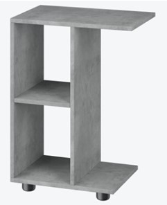 Столик подставной Ник цвет бетон в Норильске