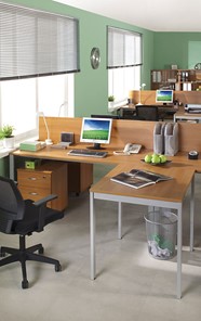 Комплект офисной мебели Формула МП2 (ольха европейская) в Норильске
