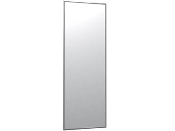 Зеркало навесное в спальню Сельетта-5 глянец серебро (1500х500х9) в Красноярске