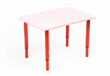 Растущий стол Кузя (Розовый,Красный) в Норильске