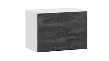 Навесной шкаф Детройт 1В5Г (Белый/Угольный Камень) в Норильске