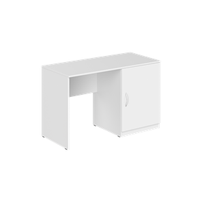 Стол с тумбой под холодильник KANN KTFD 1255 R Правый 1200х550х750 мм. Белый в Красноярске