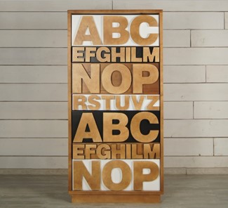 Комод Alphabeto Birch (AN-09ETG/4) в Норильске