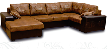 П-образный диван Плаза 405х210 в Красноярске