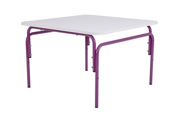 Растущий стол Фея Мой малыш, 0-1 гр., белый-фиолетовый в Норильске