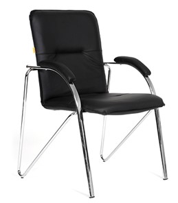 Офисное кресло CHAIRMAN 850 Экокожа Terra 118 черная в Норильске