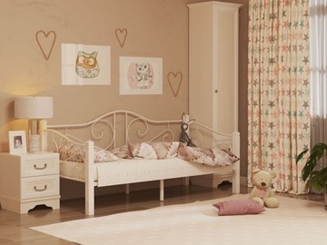 Кровать для детей Гарда 7, 90х200, белая в Красноярске - предосмотр