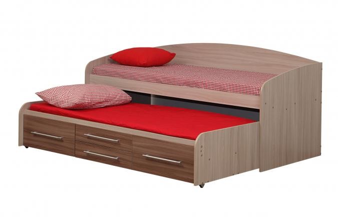Детская двухъярусная кровать Адель - 5, Вудлайн кремовый в Норильске - изображение 2