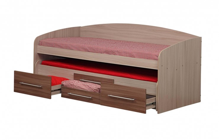 Детская двухъярусная кровать Адель - 5, Вудлайн кремовый в Норильске - изображение 3