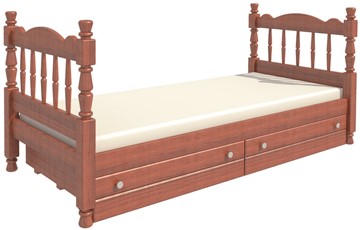 Кровать детская Алёнка (Орех) с основанием в Норильске