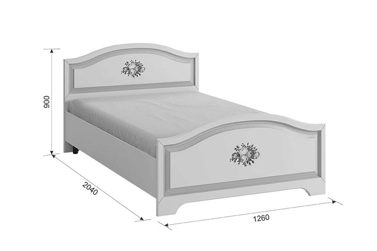 Подростковая кровать Алиса 1,2х2,0 в Норильске - изображение 2