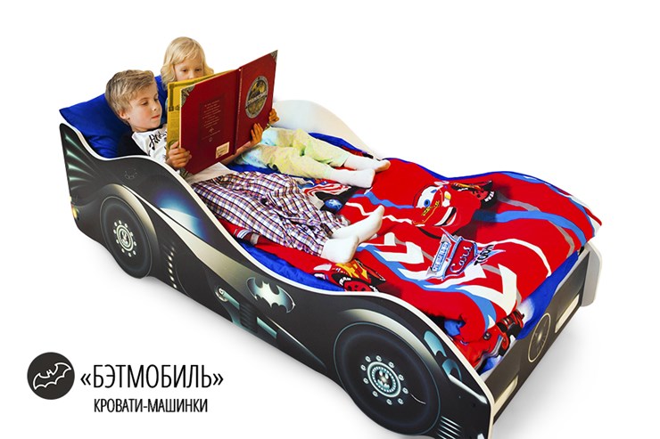 Кровать-машина в детскую Бэтмобиль в Норильске - изображение 4