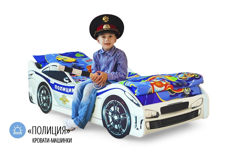 Кровать-машина Полиция в Красноярске - изображение 1