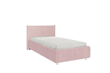 Детская кровать 0.9 Бест, нежно-розовый (велюр) в Норильске