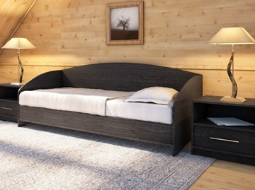 Кровать подростковая Этюд Софа, 90х200, венге в Норильске