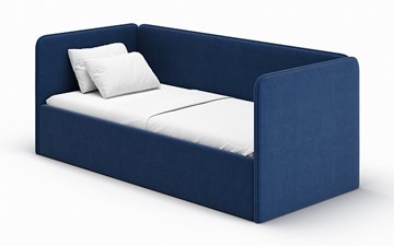 Кровать-игрушка Leonardo синий 160х70 с боковиной в Норильске
