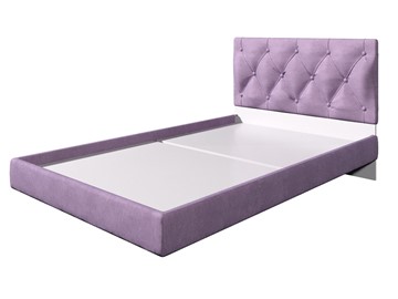 Детская кровать с каретной стяжкой Милана-3 МС 900, Фиолетовый в Красноярске