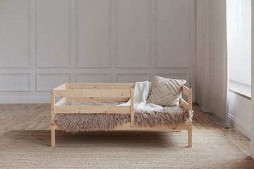 Односпальная детская кровать Софа, без покраски в Норильске