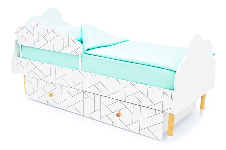 Кровать детская Stumpa Облако "Мозаика" в Норильске - изображение 3