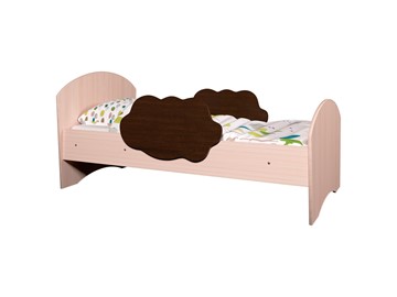 Кровать детская Тучка, корпус Дуб млечный, фасад Венге в Норильске