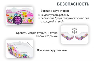 Кровать-машина детская Фея в Красноярске - предосмотр 5