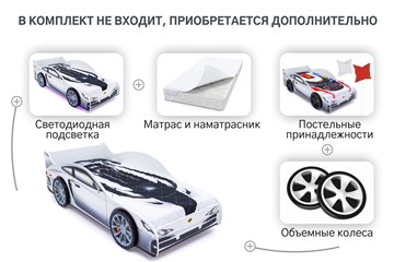 Кровать-машина детская Porsche в Красноярске - предосмотр 9