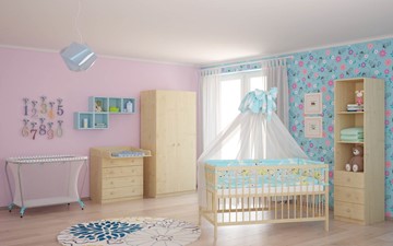 Детская кроватка POLINI Kids Simple 101 Натуральный в Красноярске - предосмотр 8