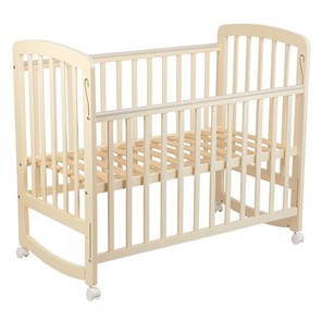 Кроватка для новорожденных POLINI Kids Simple 304 Бежевый в Норильске