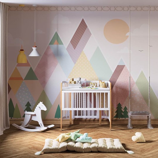 Детская кровать POLINI Kids Simple 120 Белый / Бук в Норильске - изображение 10
