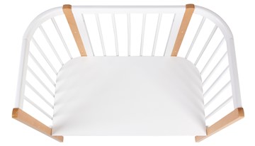 Детская кровать POLINI Kids Simple 120 Белый / Бук в Норильске - предосмотр 4
