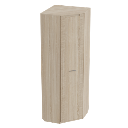 Угловой шкаф распашной Элана, Дуб сонома 720х720х208 в Норильске - изображение