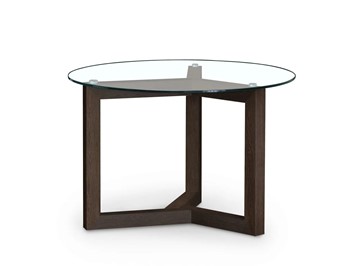Журнальный круглый стол Оникс-8, Венге/Прозрачное стекло в Норильске