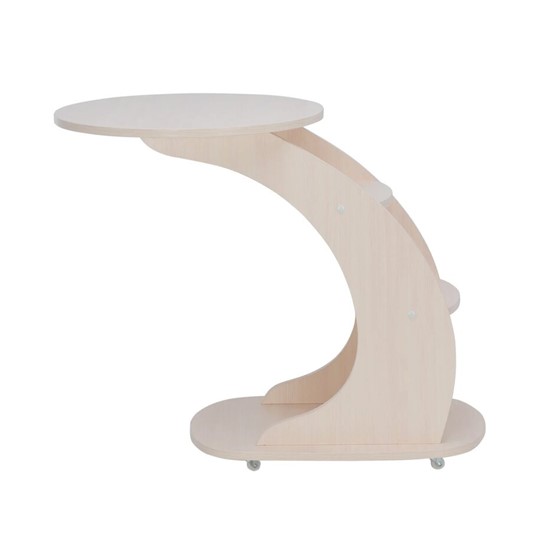 Подкатной стол Leset Стелс, цвет Молочный дуб в Норильске - изображение 2