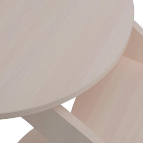 Подкатной стол Leset Стелс, цвет Молочный дуб в Норильске - предосмотр 4