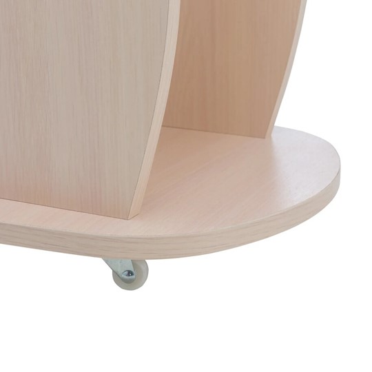 Подкатной стол Leset Стелс, цвет Молочный дуб в Норильске - изображение 6