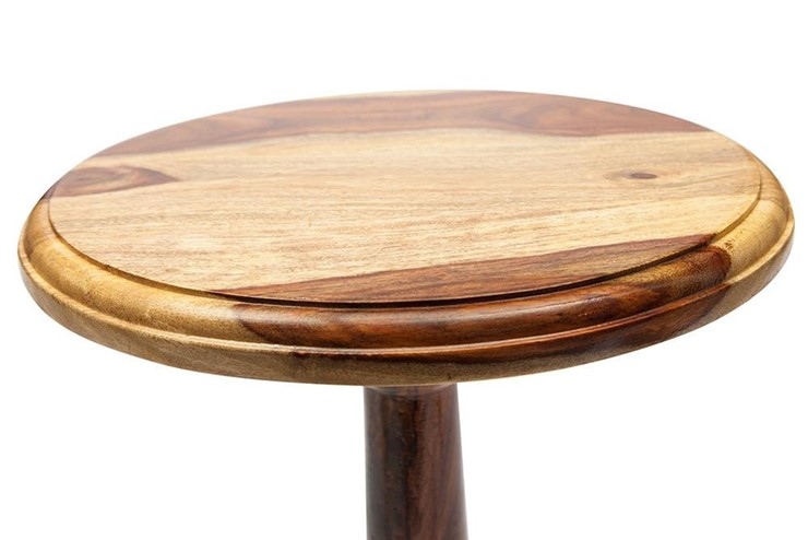 Кофейный столик Бомбей - 0237 палисандр, 35*35*60, натуральный (natural) арт.10046 в Норильске - изображение 1