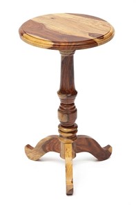 Кофейный столик Бомбей - 0237 палисандр, 35*35*60, натуральный (natural) арт.10046 в Норильске - предосмотр
