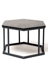 Интерьерный стол Женева  цвет серый гранит  RC658-50-50-4sis в Норильске - предосмотр