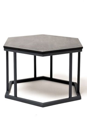 Интерьерный стол Женева  цвет серый гранит  RC658-50-50-4sis в Норильске - изображение