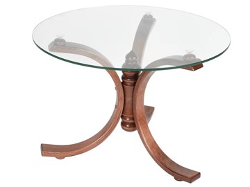 Стеклянный столик Лорд (средне-коричневый) в Норильске