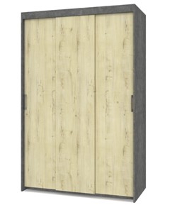 Шкаф 3-х створчатый Томас Т31, Камень темный/Ирландский дуб в Красноярске