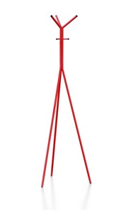 Вешалка напольная Крауз-11, цвет красный в Норильске
