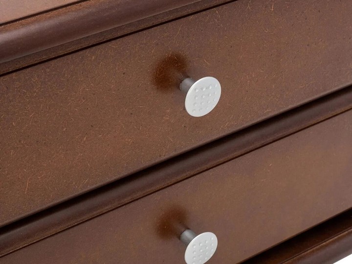Костюмная вешалка с ящиками В 23Н (средне-коричневый) в Норильске - изображение 4