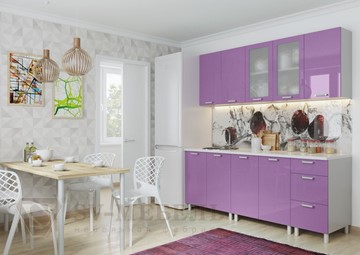 Гарнитур кухонный Модерн, фиолетовый металлик в Норильске