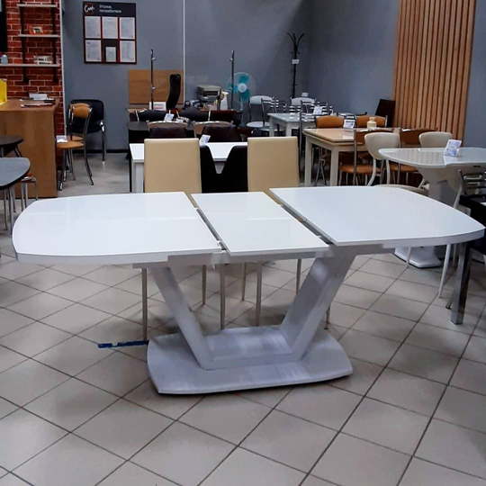 Кухонный стол раздвижной Дионис 2 (Стекло) в Красноярске - изображение 3