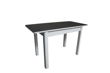 Кухонный стол раскладной Айсберг-1СТ белое-черное в Норильске - предосмотр 1